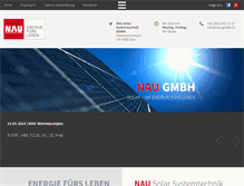 Tablet Screenshot of nau-gmbh.ch